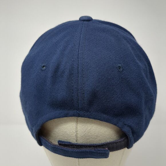 San Diego Strapback Hat Blue One Size Adjustable Embroidered Main Caps - Picture 6 of 9